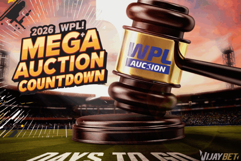 2026 WPL Mega Auction Countdown Begins with VijayBet!